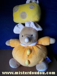 Souris Jaune orange Baby sun