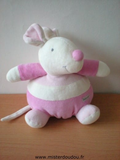 Souris Rose blanc Baby sun