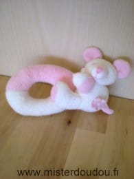 Souris Rose blanc Happy horse