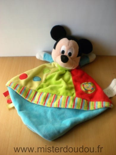 Souris Vert rouge bleu Nicotoy