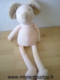 Souris Rose beige Nounours