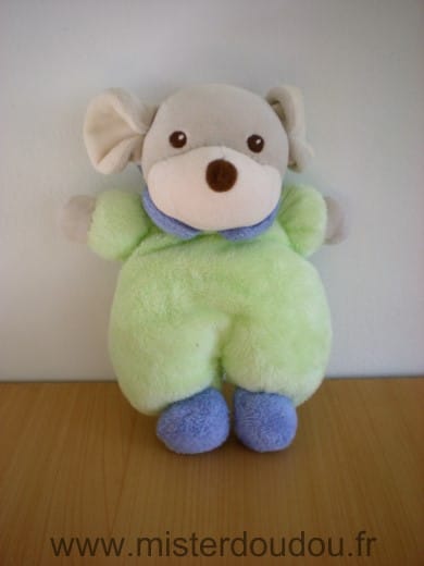 Souris Vert mauve Nounours