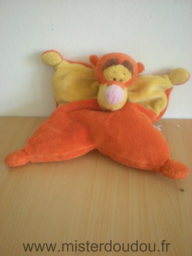 Tigre Tigrou jaune orange Disney