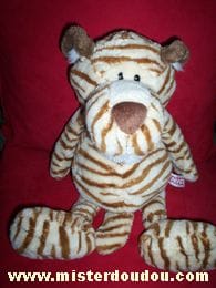 Tigre Tigré marron jaune Nici