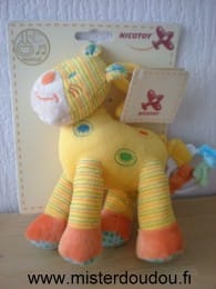 Tigre Jaune pattes rayées Nicotoy