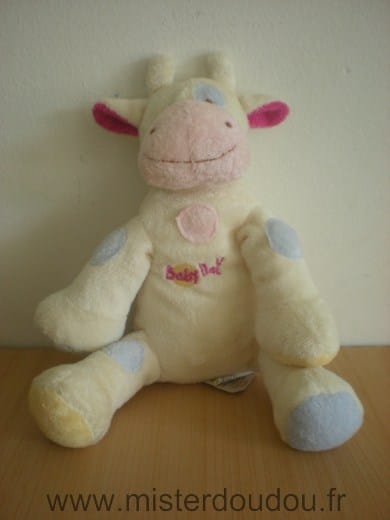 Vache Blanc rose bleu Baby nat