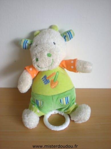 Vache Blanc vert orange Baby sun
