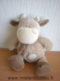 Vache Beige marron Bengy