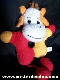 Vache Orange-rouge Cp international