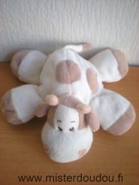 Vache Blanc marron Credit agricole