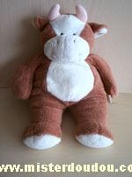 Vache Marron blanc Gipsy