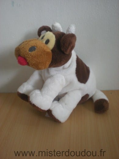 Vache Blanc taches marron H et m