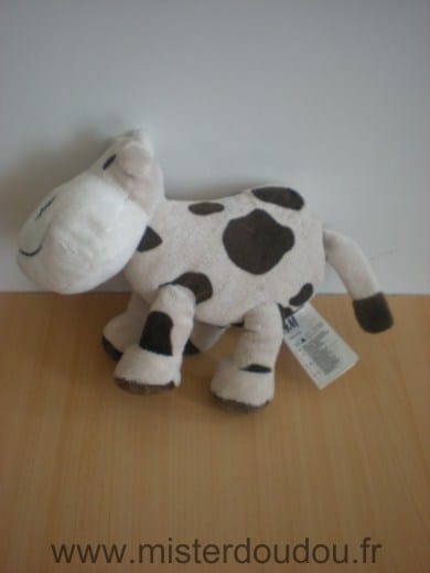 Vache Ecru taches marron H et m