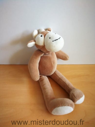 Vache Marron blanc Moulin roty