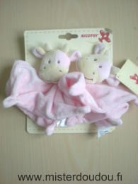 Vache Beige rose Nicotoy