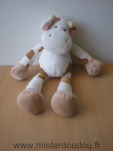 Vache Blanc marron Nicotoy