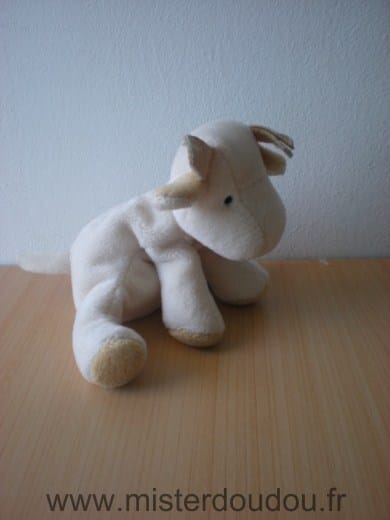 Vache Ecru beige Noukie s