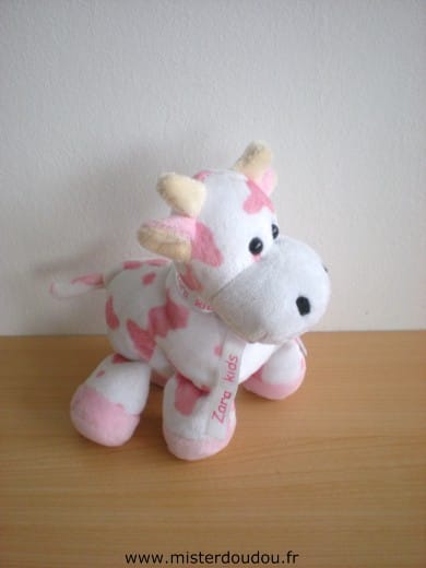 Vache Blanc rose Zara kids