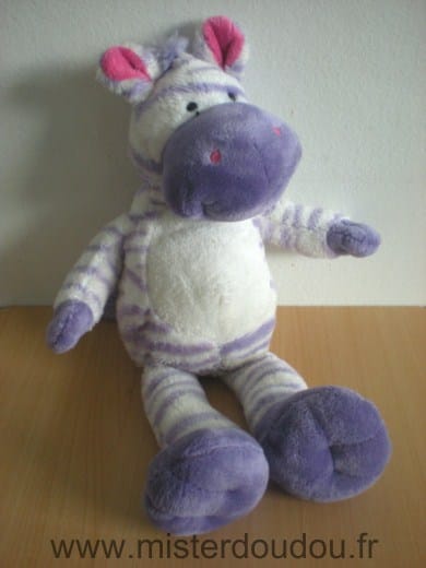 Zébre Blanc violet Animal alley