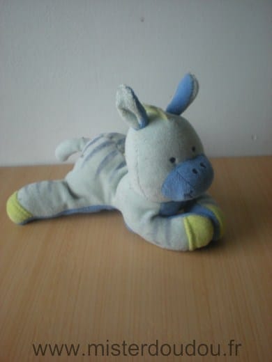 Zébre Bleu vert Bébé confort