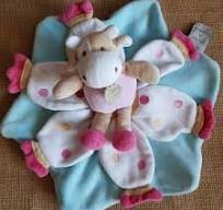Doudou et compagnie vache cerise
