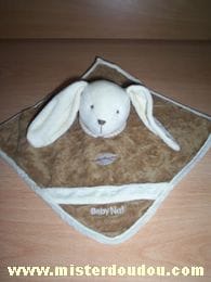 Lapin Marron et écru Baby nat