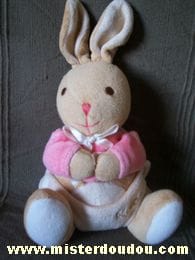 Lapin Beige rose Kaloo