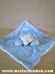 Ours Bleu dessus blanc dessous Jacadi