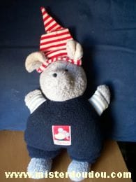 Souris Bleu marine gris Sigikid