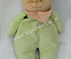 Je cherche un doudou chat Patou vert BENGY