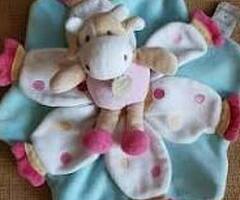 Doudou et compagnie vache cerise
