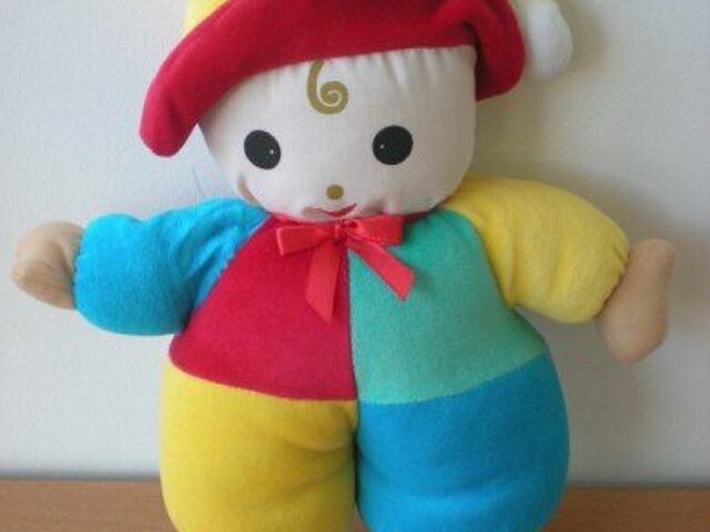 Doudou Françoise Saget multicolore