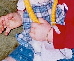 Poupée chiffon marque AJENA