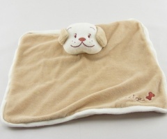 Doudou plat chien beige Victor BENGY