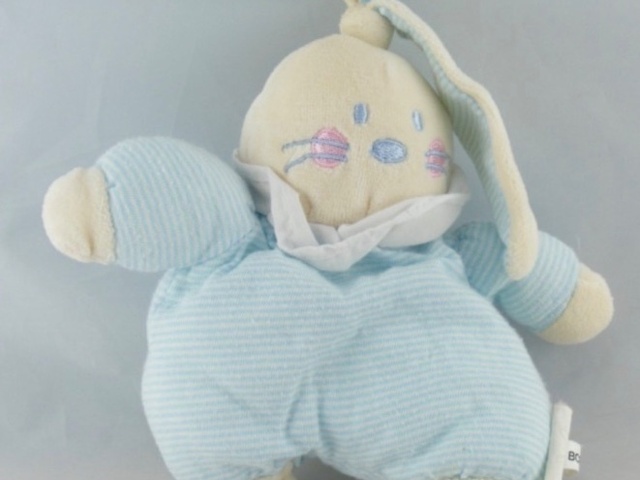 LAPIN BENGY RAYURE BLEU