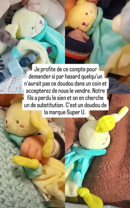 Doudou perdu - Villejuif