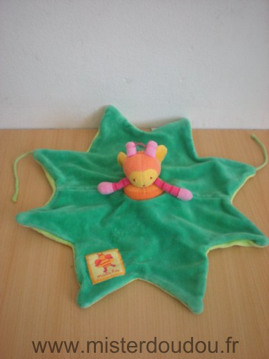 Moulin roty Abeille Louna vert orange - Très bon état