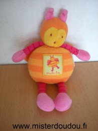 Moulin roty Abeille Orange rose - Bon état