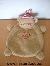 Absorba Chat Marron coeur rouge - Très bon état