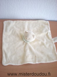 Bengy Chat Jaune foulard vert brodé patou - Très bon état