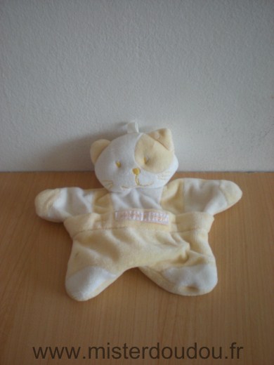 Sucre d orge Chat Jaune blanc - Très bon état