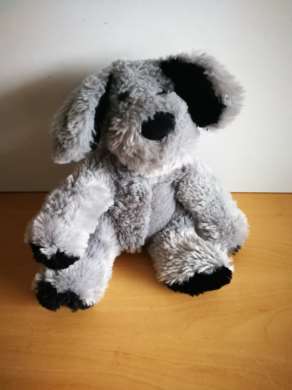 Agnes b Chien Pelche gris noir - Très bon état