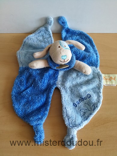 Baby nat Chien Bleu beige bio - Très bon état