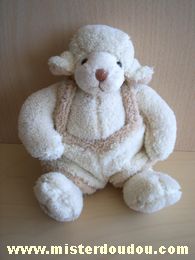 Barbara bukowski Chien Beige salopette beige - Très bon état