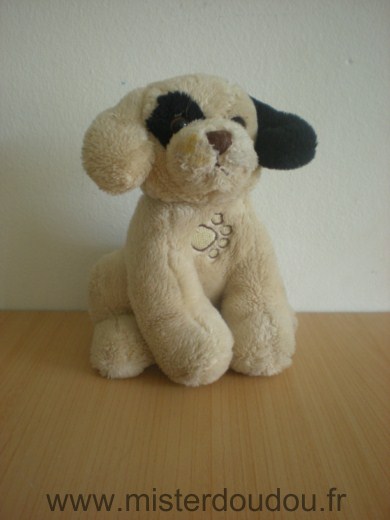 Gipsy Chien Beige noir patte sur la poitrine - Très bon état