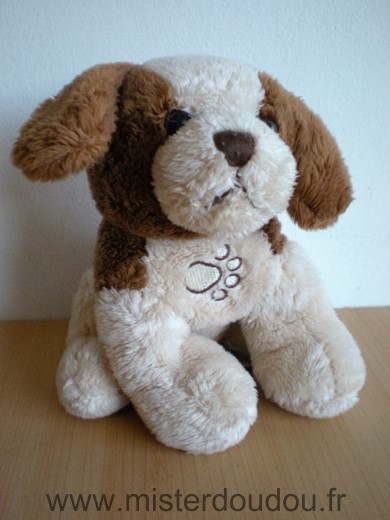Gipsy Chien Les chiens wouaffies marron beige aboit quand on appuit sur son ventre - Très bon état