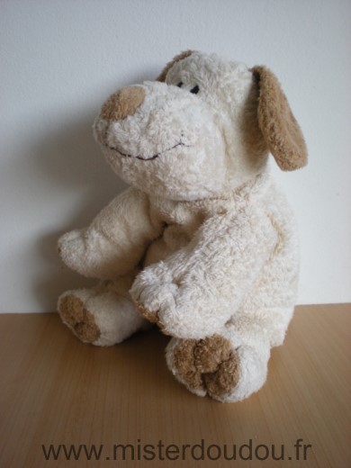 Nicotoy Chien Beige marron - Très bon état
