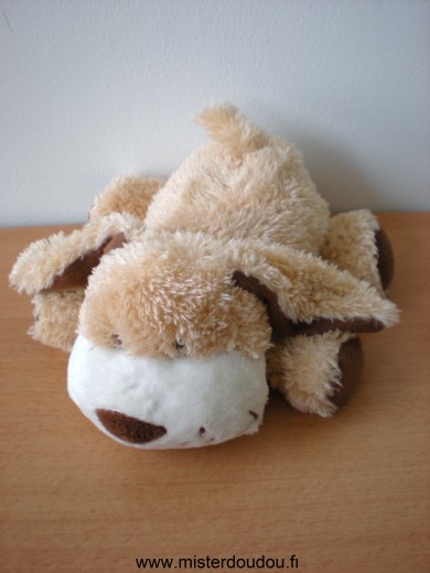 Marque Inconnue Chien Beige blanc dessous des oreilles et des pattes marron - Très bon état