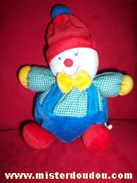 Clown Boule Multicolore Francoise saget