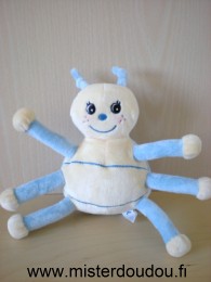 Arthur et lola Coccinelle Bleu jaune - Très bon état